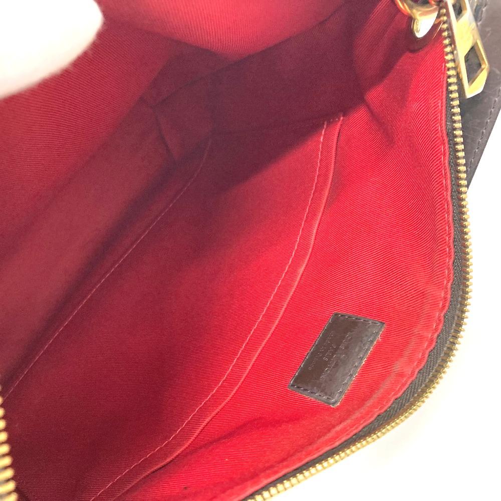 Louis Vuitton N42230 Damier South Bank Pochette Crossbody Tassel Shoulder Bag