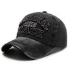 Новая washed cotton кепка с козырьком для мужчин и женщин, модная, с буквами, snapback, регулируемая, бейсболка, унисекс, хип-хоп, папа, тракер