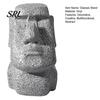 Novelty Gift for Men Women Moai Eyeglass Holder, Abstract Easter Island Stone Stand, Fun Glasses Resin Portrait Figurine Creative Display Stands,