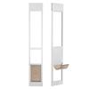 Dog Door for Sliding Glass Door 75 7/8"-80 11/16" Adjustable Height L