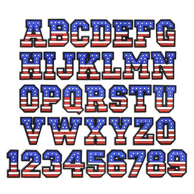 36 шт. подвесок в виде букв для сандалий-сабо, украшения для обуви - цифры от 0 до 9, буквы алфавита от AZ