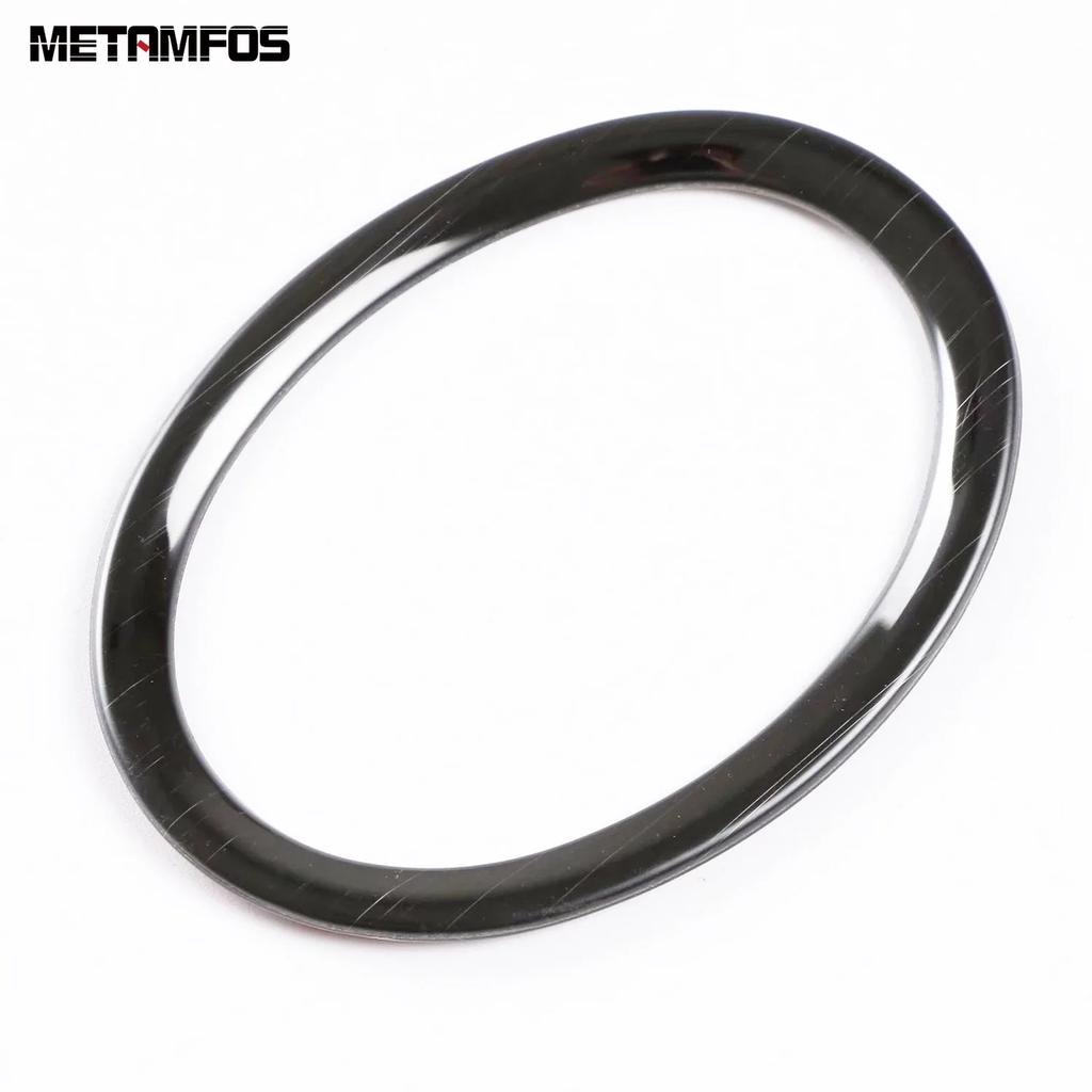 For Toyota Camry 2018 Stainless Steel Steering Wheel Cover Molding Trim Ring Frame Interior Accessories