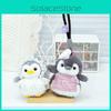 Escape School Penguin Plush Toy Keychain With Super Soft Material For Adorable Gift Accessory