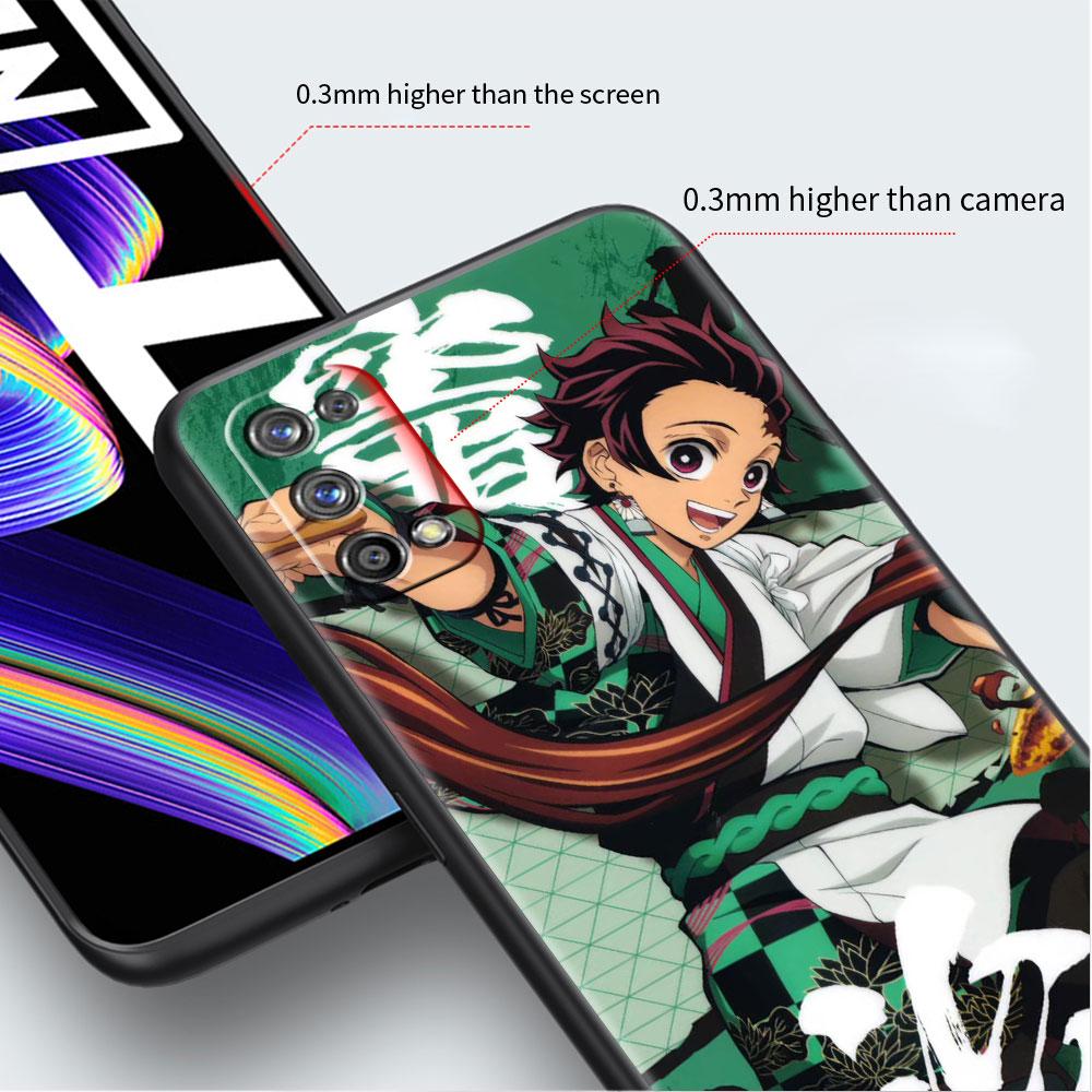 Чехол для Oppo Realme 8 C21Y 8i GT Neo 2 3 C21 7 9 Pro 6 C35 C20 Master C15 C12 C11, силиконовый чехол для телефона Demon Slayer Anime Funda