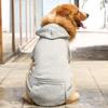 Winter Dog Clothes Pure Color Cat Dog Hoodie Autumn Winter Dog Coat Jacket Puppy Chihuahua Windproof Apparel for Small Large Dog
