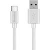 Cable for Sony PULSE 3D Wireless Headset/SRS-NB10/SRS-XB13/SRS-XB23 - White USB-C Cable 3 Meters Phonillico