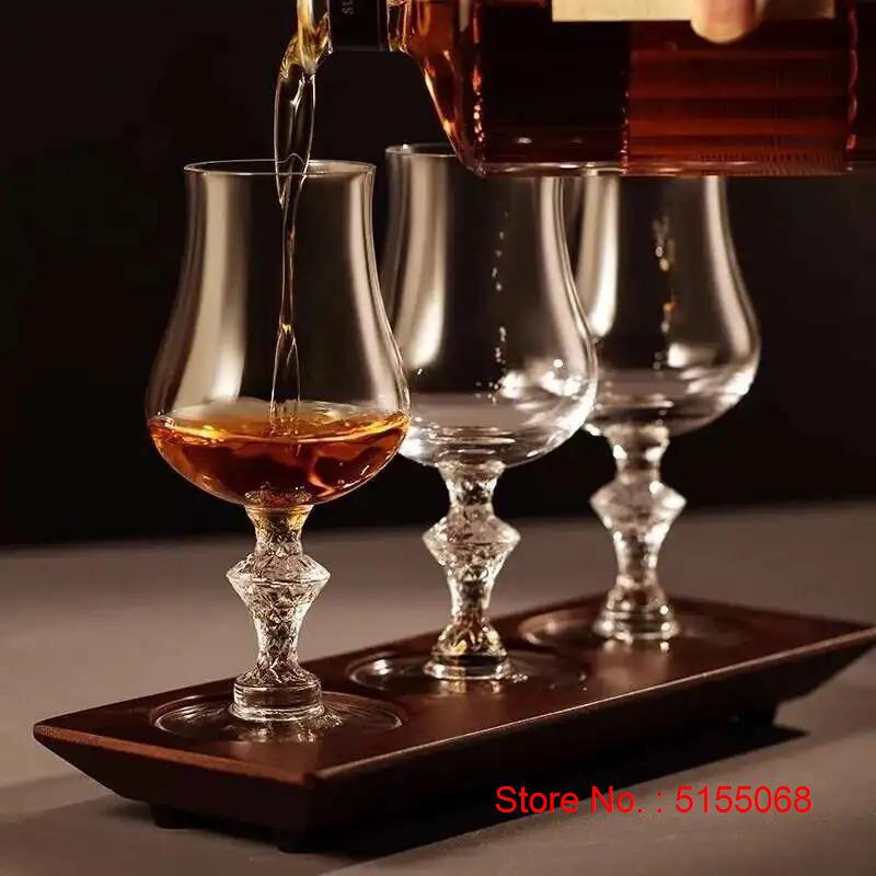 Macallan King Роскошный Хрустальный Бокал Снифтер для Односолодового Виски Профессиональный Бокал Копита для Виски Дегустационный Бокал для Вина Кубок Ручной Работы