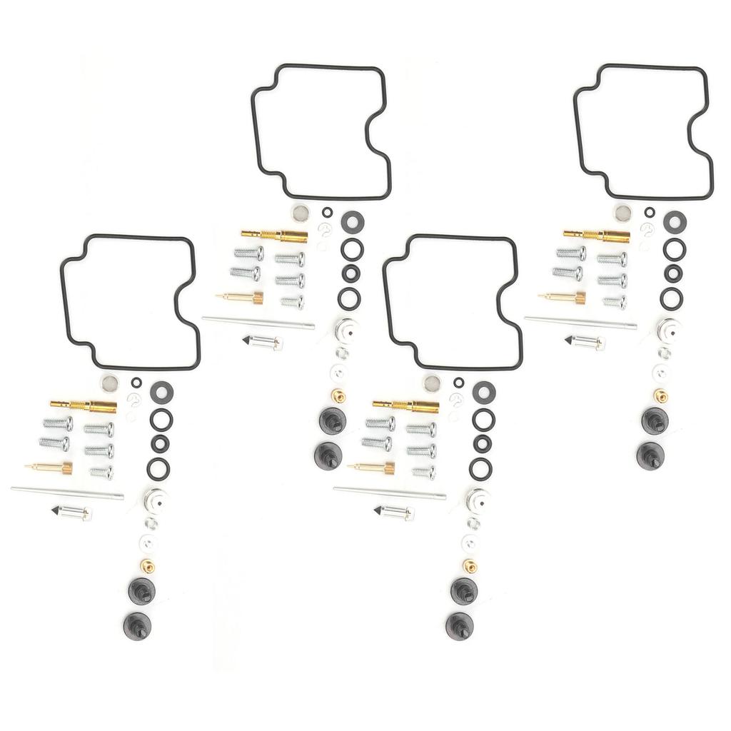 4 Sets Carburetor Rebuild Fix Kit Carb Overhaul Fit for Suzuki GSX600F Katana 19982006
