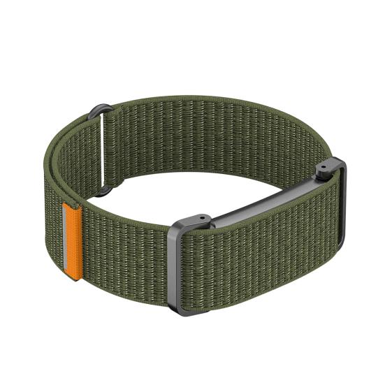 Легкий плетеный нейлоновый ремешок на запястье для Fitbit Air, дышащий спортивный ремешок, регулируемый сменный гибкий плетеный фитнес-браслет для мужчин