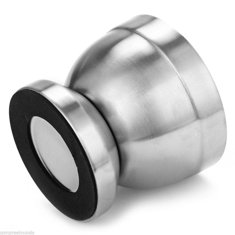 Double Stainless Steel Garlic Grinder Metal Mortar Salt And Pestle Pedestal Bowl Garlic Press Pot Herb Pepper Spice Grinder Pot