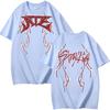 Stray Kids Dominate Combination Peripheral Print Summer Short Sleeve T-Shirt Pure Cotton Loose