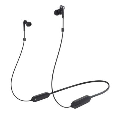 Беспроводные наушники Audio Technica BK Bluetooth Deep Bass BASS Защита от брызг До 20 часов непрерывного воспроизведения BK Black ATH-CKS330XBT [SOLID / / /]
