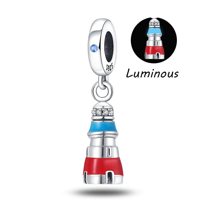 Copper Spots Series Charm Eiffel Tower Egypt Charms Pendant Fit Mula Original Sliver Bracelets Diy Jewelry Gifts