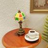 Dollhouse Mini 1/12 Миниатюрные настольные лампы Ретро-лампы Декор Аксессуары