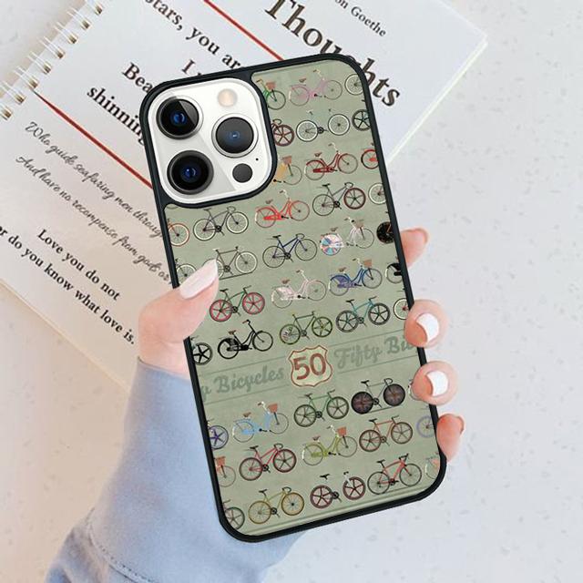 Чехол для телефона Велосипед Шоссейный Велосипед Для Для iPhone 17 Air 16 15 11 12 13 14 Pro Max Plus coque