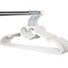 10PCS Clothes Hanger Durable Hanger ABS Plastic Heart Pattern Coat Hanger for Adult Children Clothing Hanging Supplies
