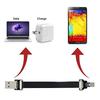 Кабель Cablecc USB Папа к Micro USB Папа Передача данных Плоский Тонкий FPC Кабель для и Телефонов 2.0 Тип-A 5-контактный (200см) FPV, Диски,