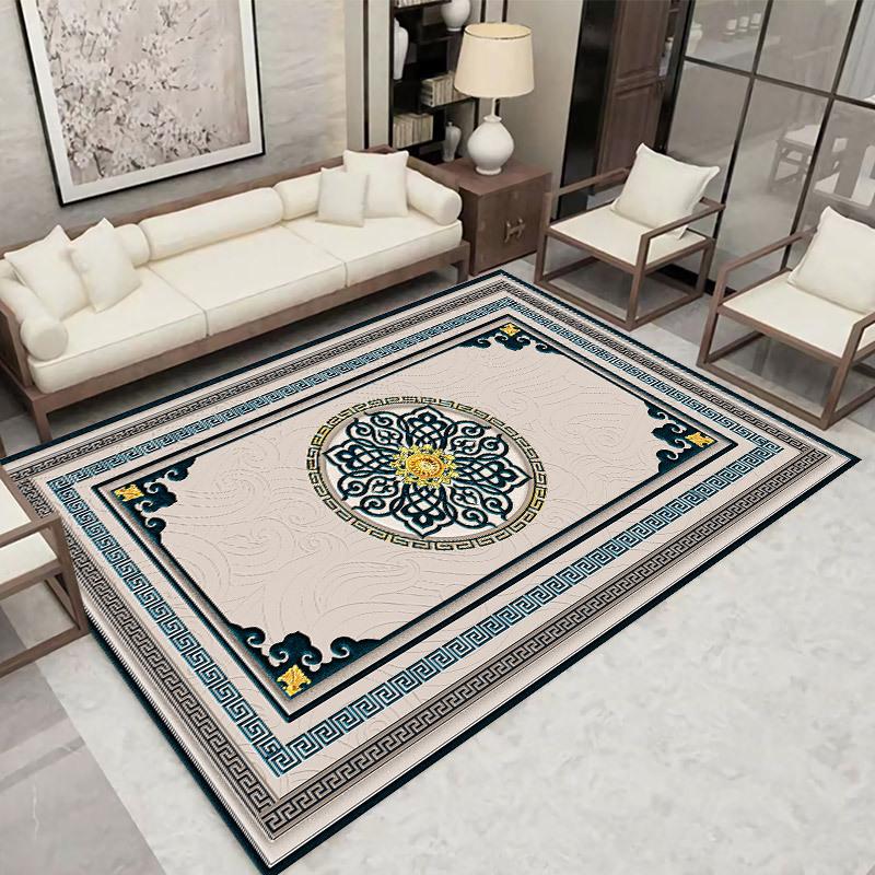 Ковер ГостинаяСпальняДиван Журнальный Столик Татами Хорошее Использование и Уход За Ковриками Для Ног Дома