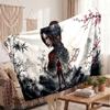 Warm Flannel BlanketResident Evil Soft Cozy Throw Blanket for Bedroom Couch