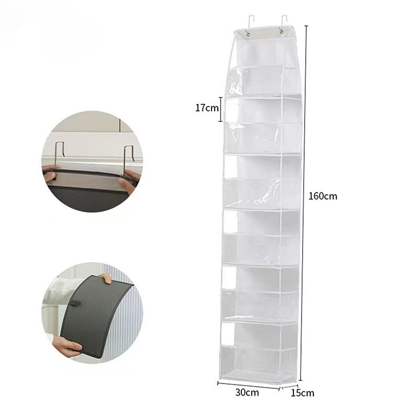 Многофункциональная тканевая подвесная сумка для хранения за дверью, многослойная подвесная сумка для хранения, разный органайзер для хранения, подвесная сумка