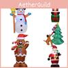 Christmas Inflatable Giant Santa Snowman Outdoor Yard Ornament Decorations Xmas
