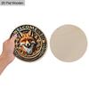 Wooden Hanging Decorative Sign, Welcome Signs, Fox Pattern,indoor or Garden Decorations, 2D Flat Pendants, Housewarming Gifts for Friends