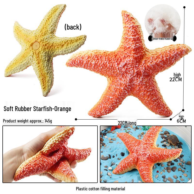 Marine Animal Simulation Toy Set: Sea Cucumber, Beluga Dolphin - Soft Rubber Models for Children's Learning & Decor.