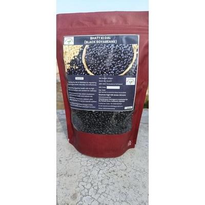 My Pahadi Store-Organic NaturalOrganic Black Bhatt (черные соевые бобы) 500 грамм