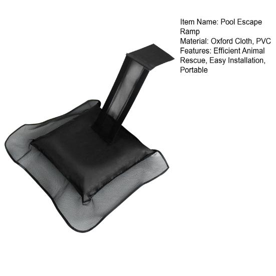 Animal Saving Escape Ramp for Pool And Spa Floating Frog Saver Summer Small Animal Rescue Critter Ramp for Toads Lizards Ducks Snakes Chipmunk Mice