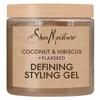 Shea Moisture Coconut & Hibiscus + Flaxseed Defining Styling Gel, 1 Pack, 425.2g