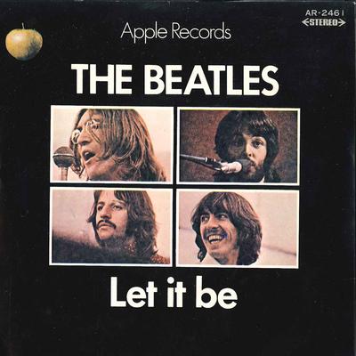7-дюймовая пластинка BEATLES Let It Be You Know My Name Onk AR2461 APPLE 1970 Япония Рок Б/у