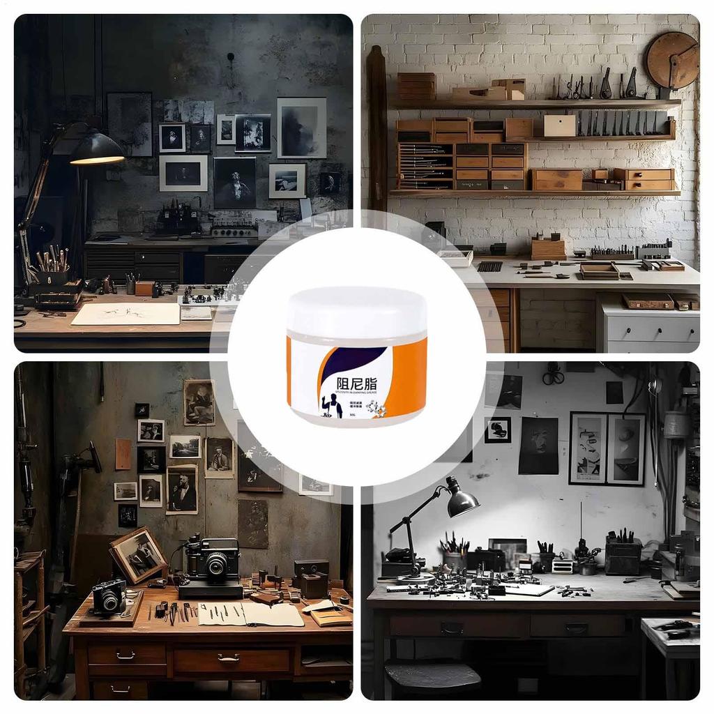 Damping Grease 30g Optical Instruments Repair Lube Low-Viscosity Lubricant For Camera Shutter Mechanism Maintenance Machine Care