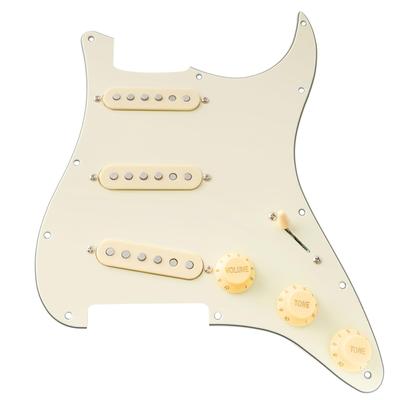 Pro SE SSS Strat Prewired Pickguard Staggered Alnico 5 Single Coil Pickup для гитары ST Stratocaster Electric Cream 3P,