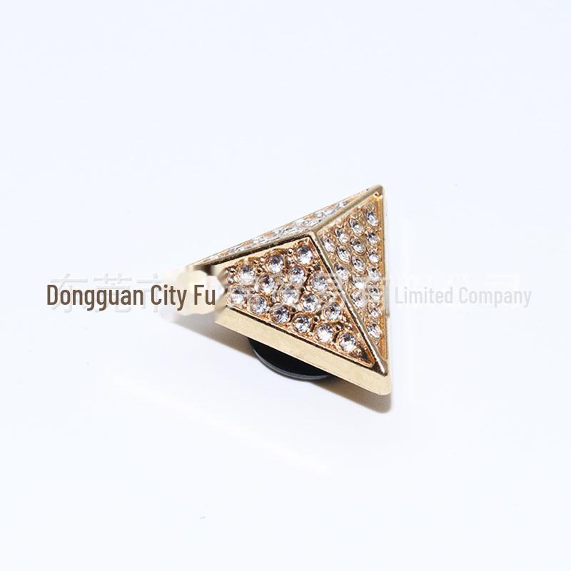 2024 Золотая металлическая пряжка для обуви в виде цветка Аксессуары для DIY и торговых центров