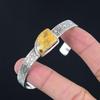 Trillion Maligano Jasper Stone 925 Sterling Silver Wedding New Bangle Bracelet