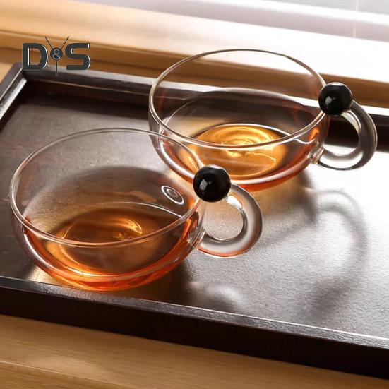 Стеклянный чайник со съемным фильтром для заваривания чая, термостойкий стеклянный чайник для листового чая, подходит для микроволновой печи, не содержит бисфенол-А, заварочный кувшин