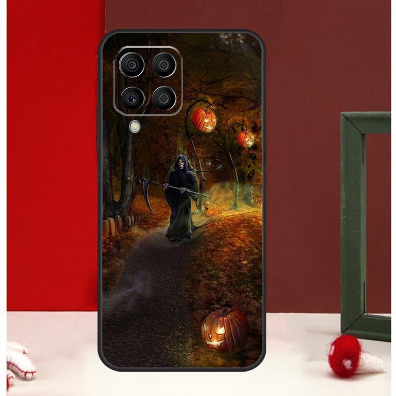 Чехол Хэллоуин Тыква Призрак Мумия Для Samsung Galaxy M13 M53 M56 M52 M32 M16 M11 M21 M31 M35 M12 M14 M15 M36 M55 M34 M54