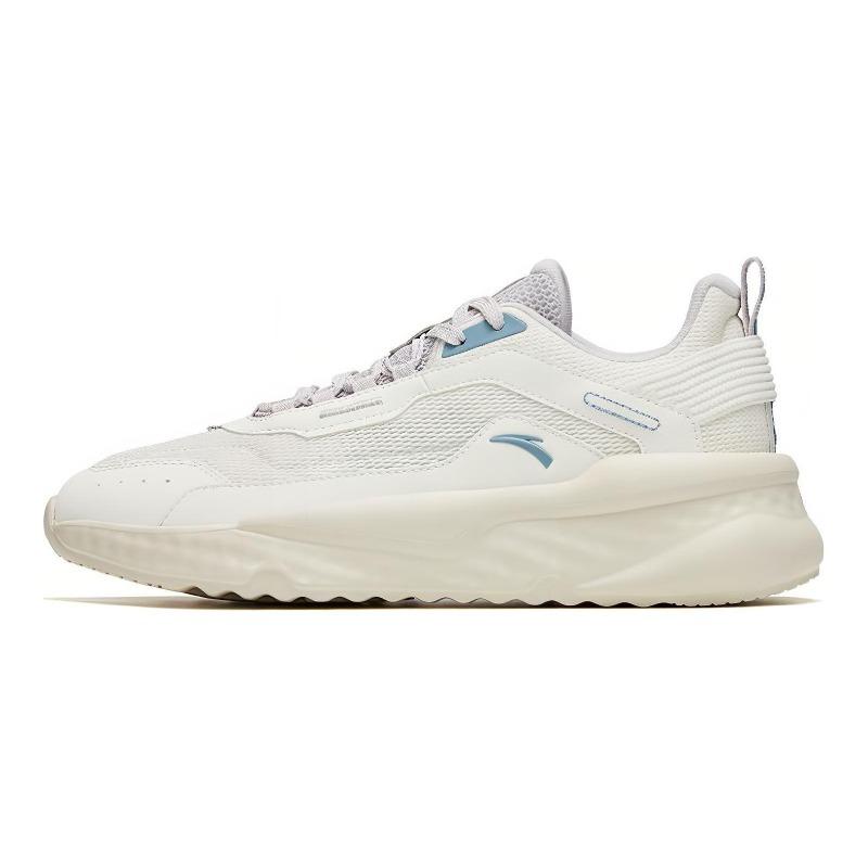 Anta Unruly Series Low Top Casual Shoes Mens White Grey 912328823-1