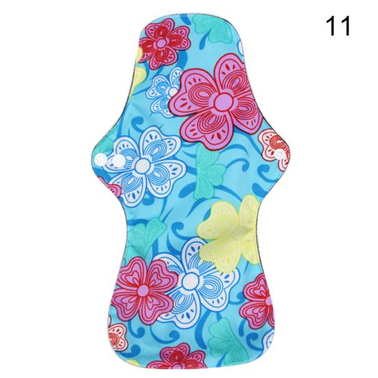 Менструальные прокладки из бамбукового хлопка, многоразовые, моющиеся, гигиенические прокладки большого размера