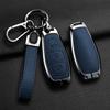 Alloy Style Car Key Case Cover Shell Fob  for Ford Fiesta Focus 3 4 MK3 MK4 Mondeo Ecosport Kuga Focus ST