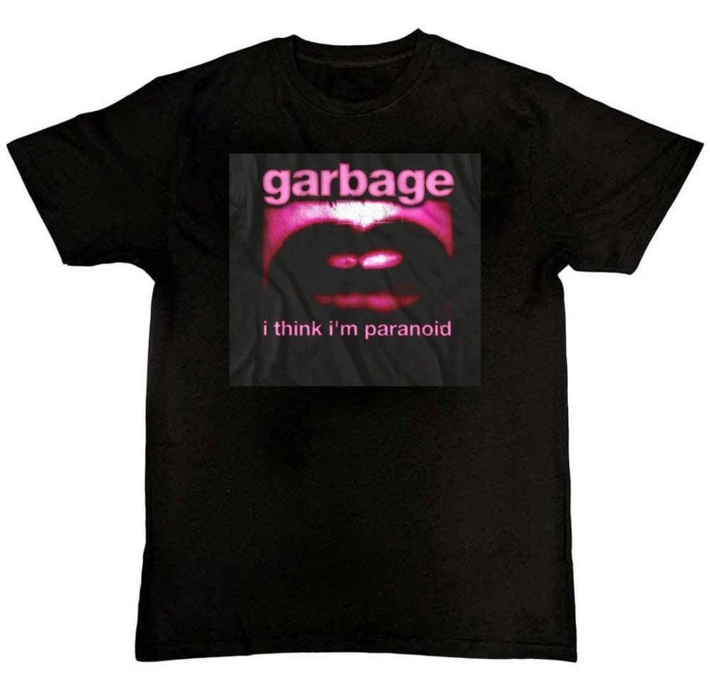 Мужская футболка с графическим принтом из коллекции Retro Garbage Album Tour S-4XL