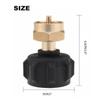 High Safety Propane Refill Adapter Brass Propane Bottle Adapter  Heating Needs
