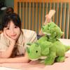 Cute Simulation Dinosaur Plush Toy Animal Dinosaur Toys Dinosaur Pillow Overlord Triangle Dragon Doll Children Boy Girl Gifts