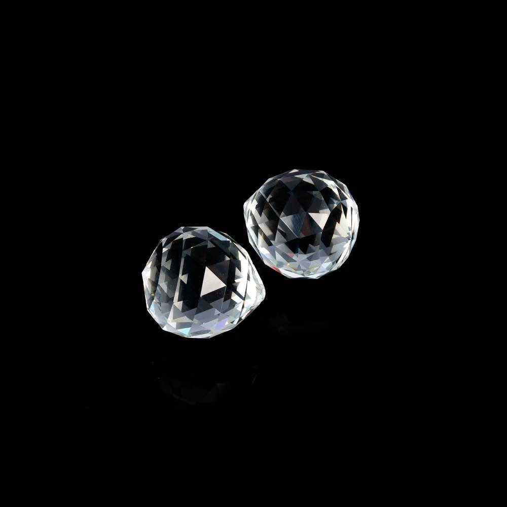 Прозрачные Подарки DIY Аксессуары Подвеска для Люстры Хрустальный Шар Декор для Дома Стекло Граненый