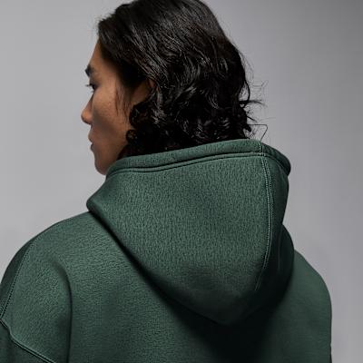 Мужская толстовка Jordan Brooklyn Fleece Sweatshirt Мужская Темно-зеленый/Белый