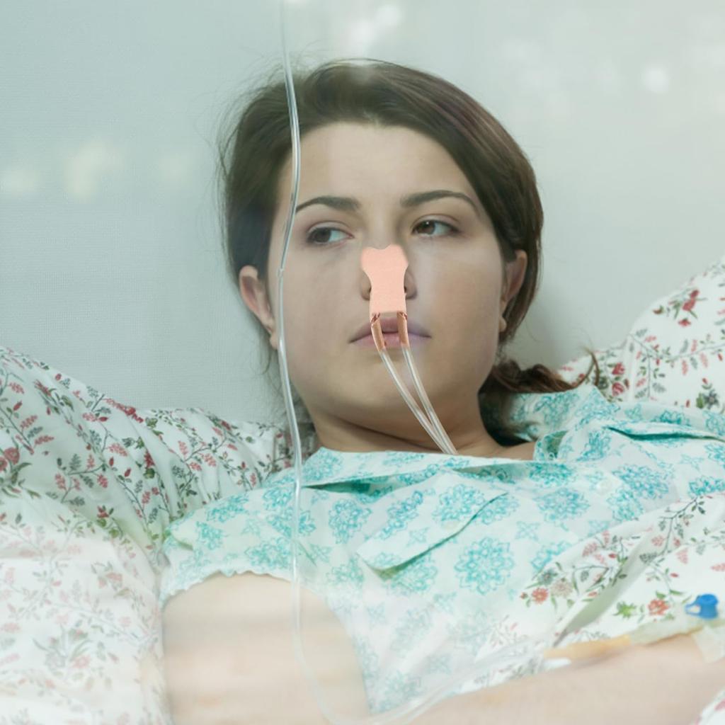 Healifty 6 листов держателя назальной трубки, фиксатор назогастрального зонда для кормления, фиксирующая лента для катетера, наклейки с клеевым слоем для домашнего, клинического и сестринского ухода