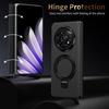 Bracket Leather Magnetic Phone Case for Huawei Mate X5 X6 Skin Feel Anti-Drop Simple Funda Shell Hinge Shockproof Protect Cover