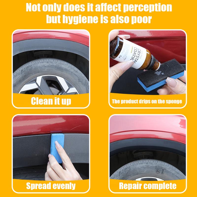 30 мл автомобильное пластиковое восстановленное покрытие средство для восстановления протектора пластиковое восстановленное покрытие кристаллическое покрытие восковая панель салон автомобиля