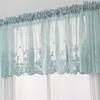 Кружевные вышитые короткие шторы для гостиной, ванной, кухни, балконной двери, тюлевые шторы, шторы для кафе, домашний декор