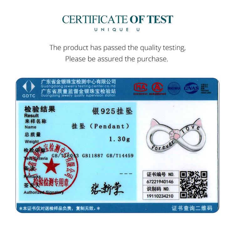 BAMOER из стерлингового серебра 925 пробы, милый розовый кот и бесконечный символ, бусина для женщин, браслет и браслет, ювелирные изделия своими руками